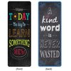 Creative Teaching Press Chalk It Up Motivational Quotes Bookmarks, PK180 0445
